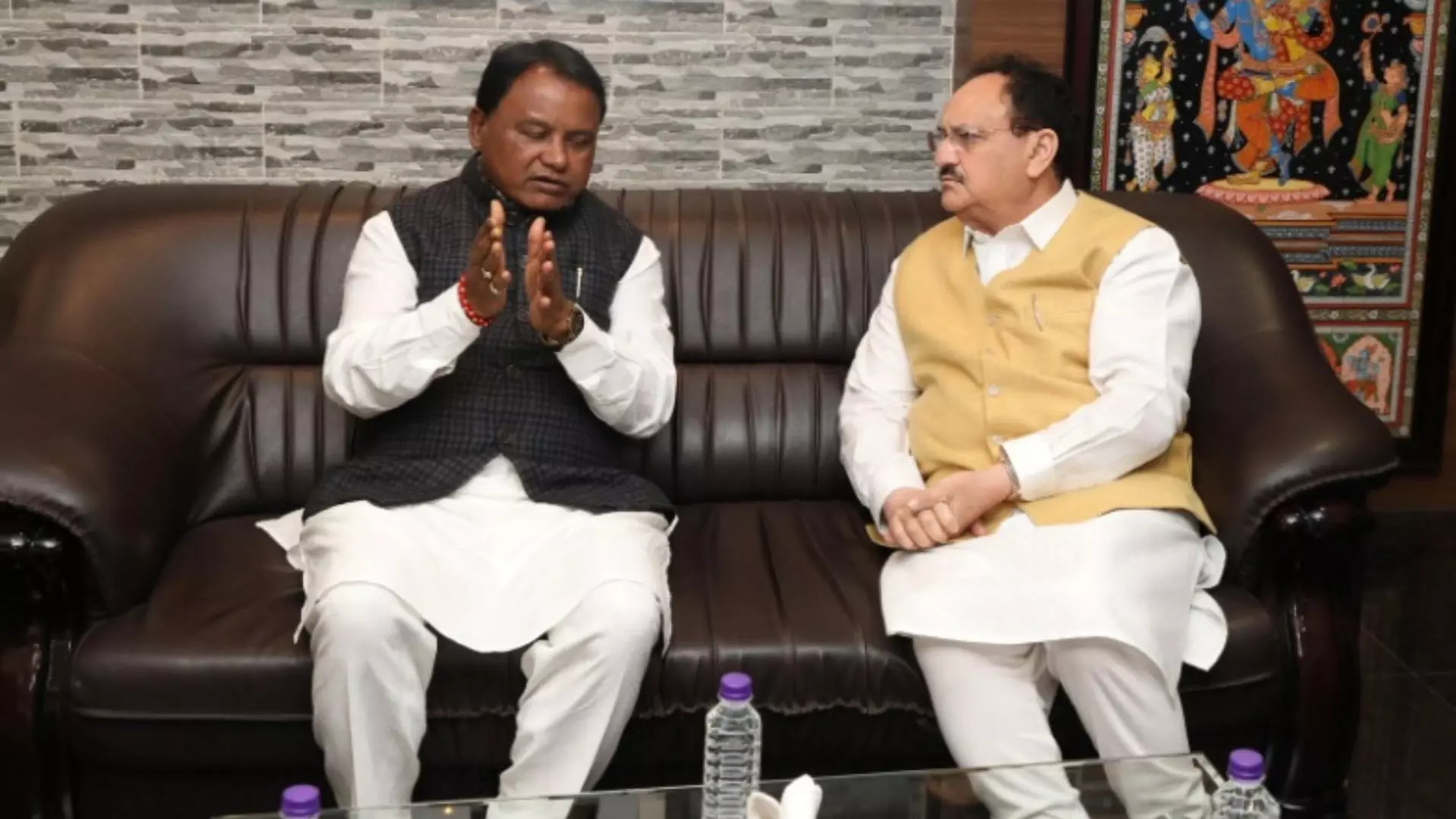 JP Nadda Lauds Odisha for Drop in MMR, IMR