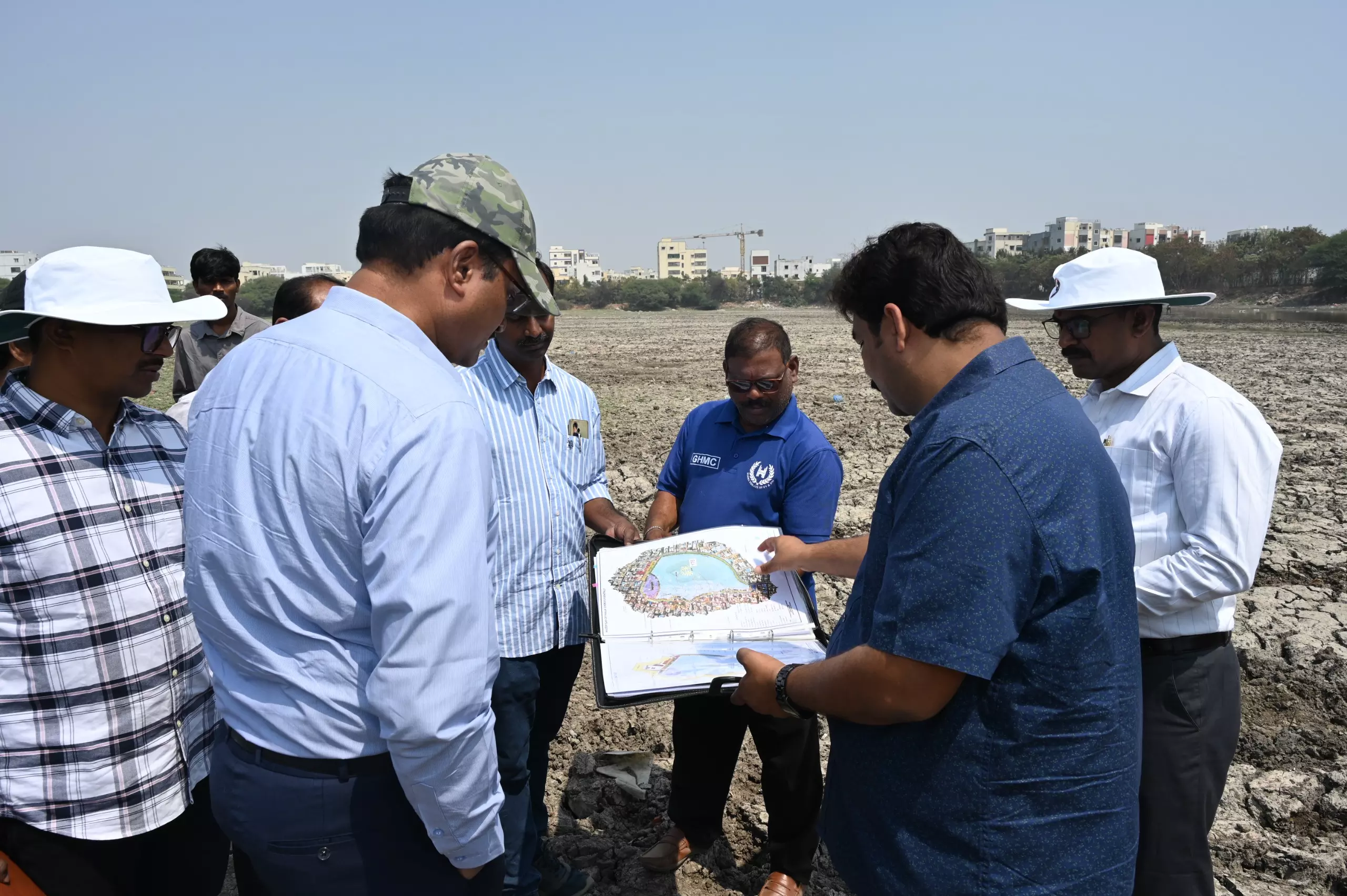 HYDRAA chief inspects five of six lakes on rejuvenation