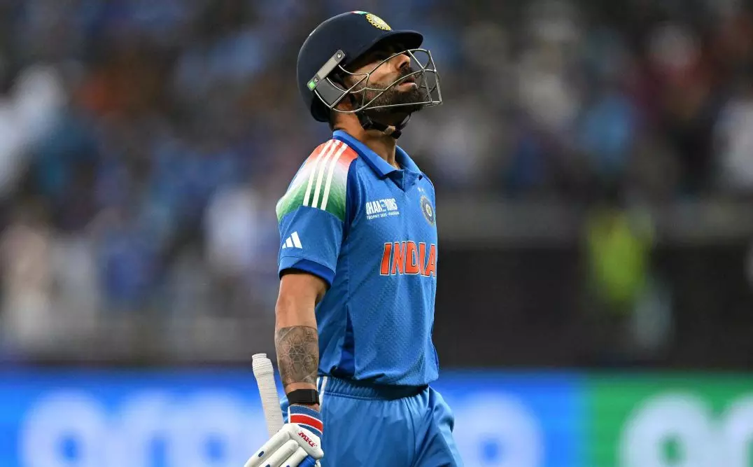 Kohli's master-class leads India into CT final with 4-wicket win over Aussies