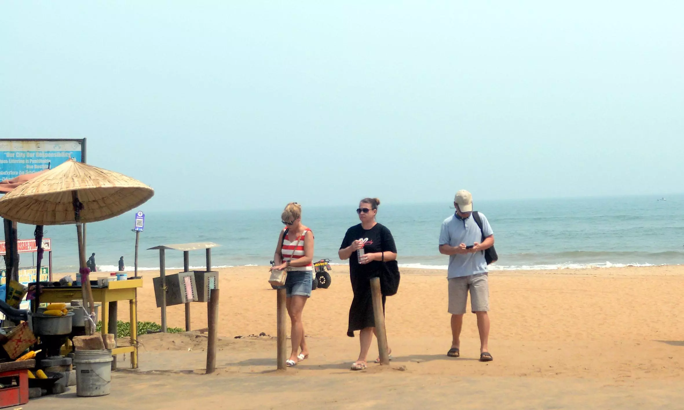 Safety Audit Done at Rushikonda Beach