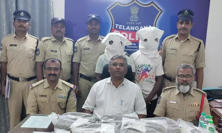 Secunderabad railway police surprise check leads to arrest of ganja peddlers