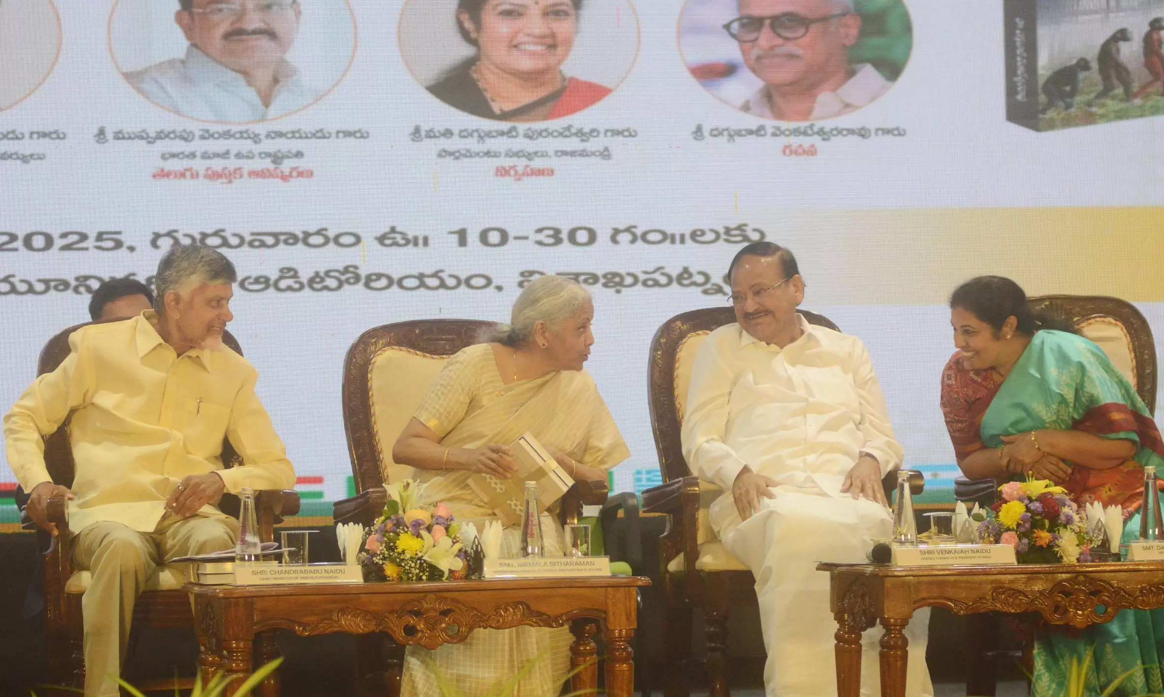 Naidu Praises Sitharaman and Highlights the Central Government’s Support