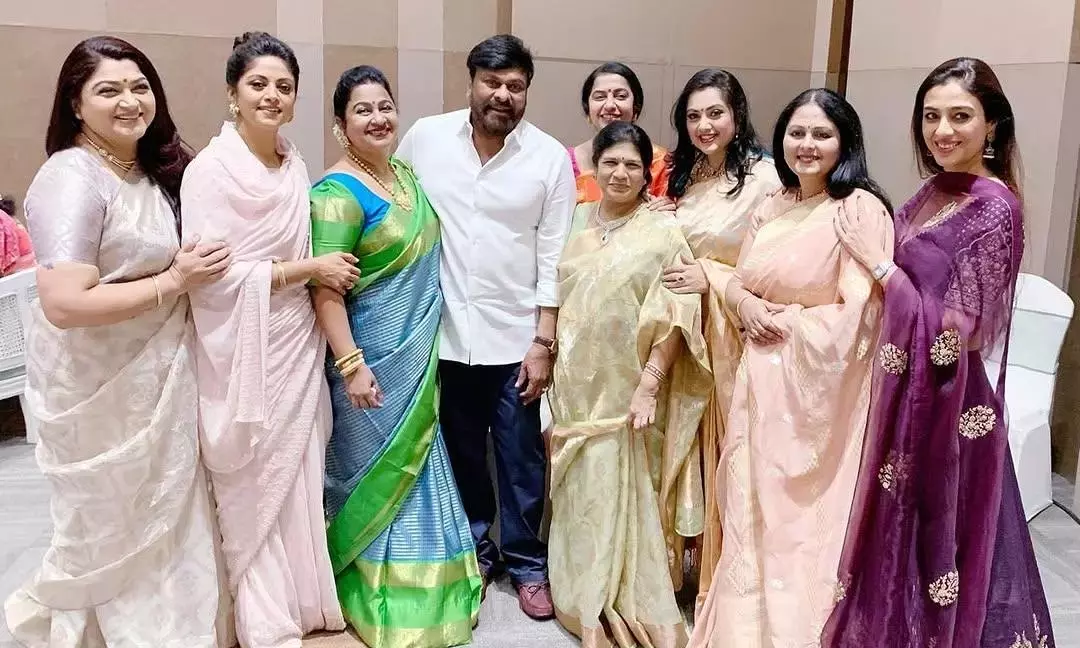 Chiranjeevi Pays Tribute to Heroines on Women's Day