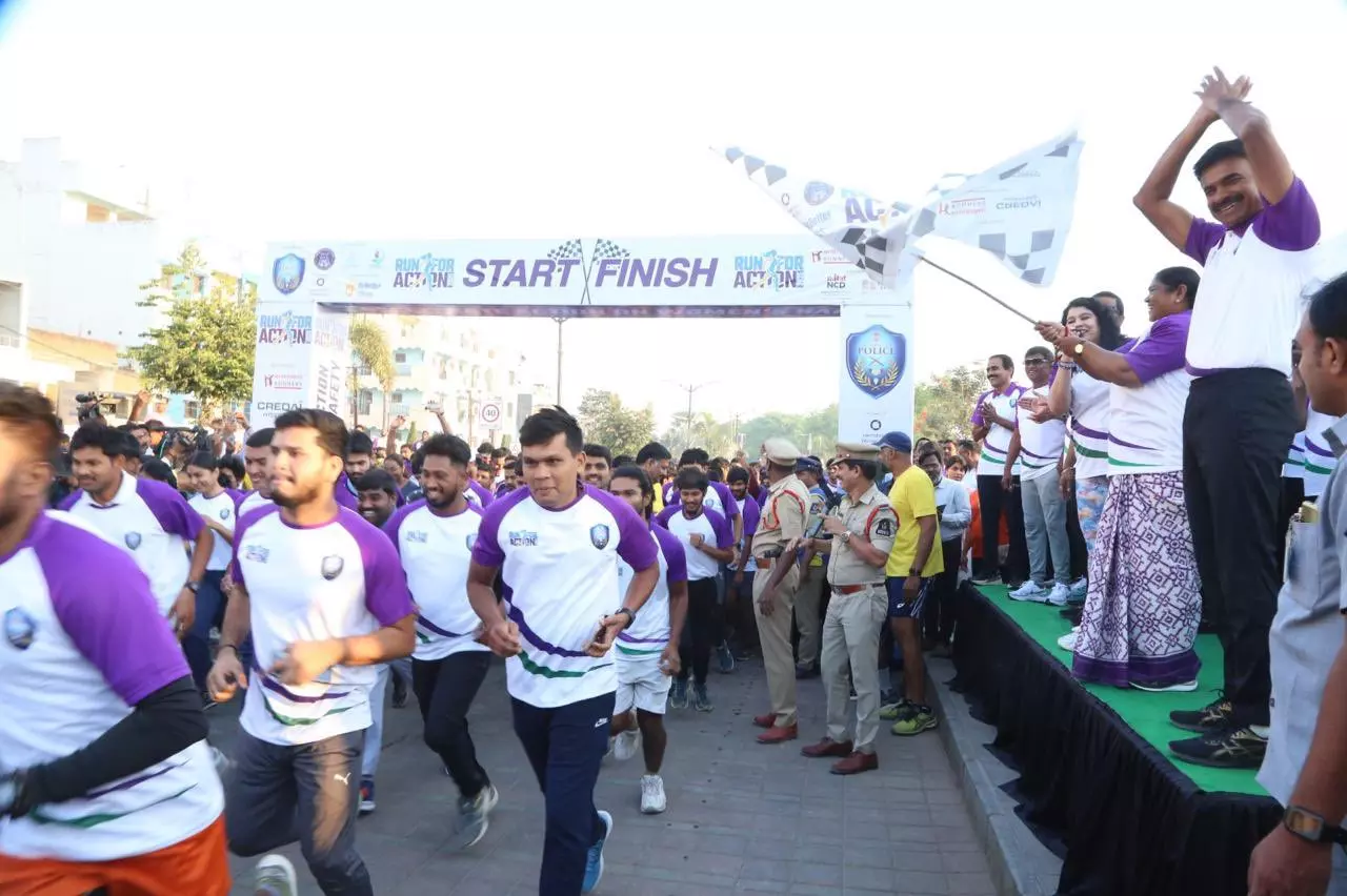 Thousands Run for Women Empowerment in Hyderabad