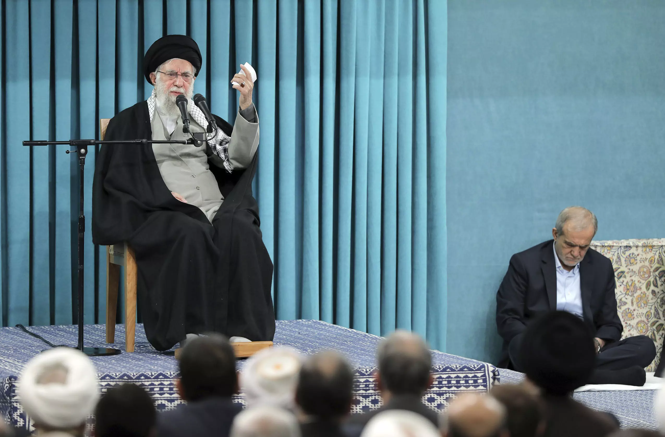 Iran’s top leader rejects talks with the US over missile range, regional influence