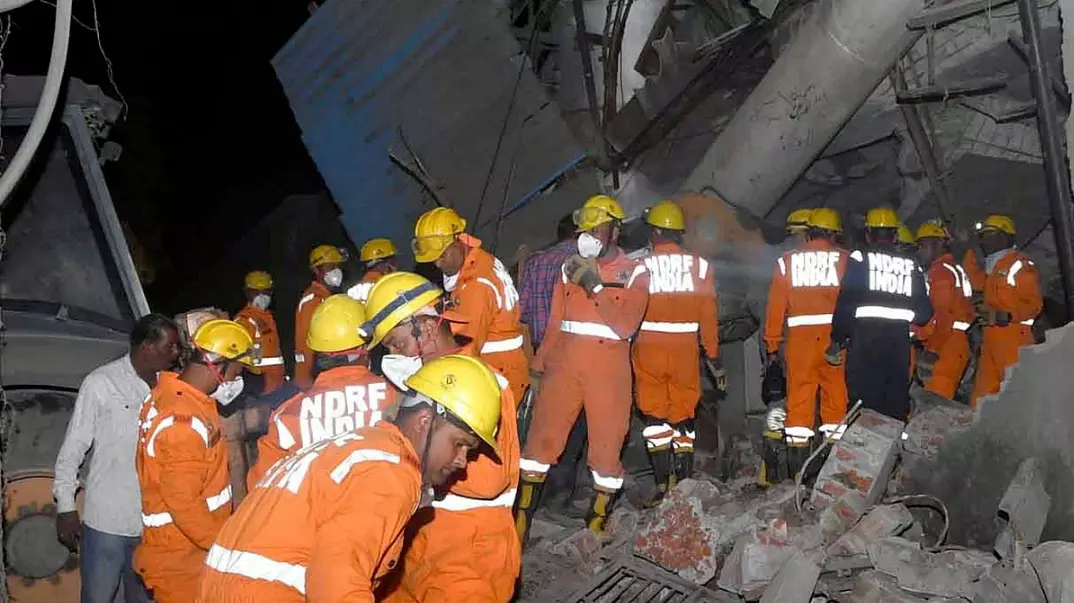 Factory Collapse in Ludhiana Leaves One Dead, Rescue Operation Ongoing