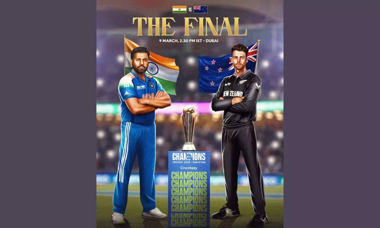 Champions Trophy Final: Ind or NZ, Who will win the new-age rivalry?