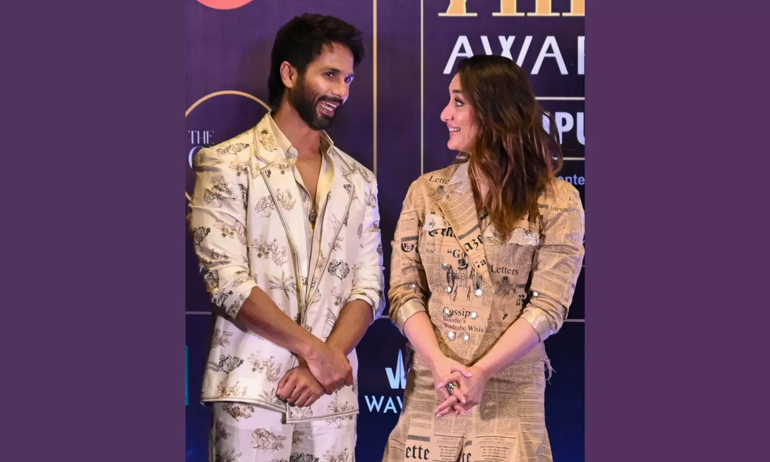 Shahid Kapoor reacts to sharing stage with Kareena Kapoor at IIFA