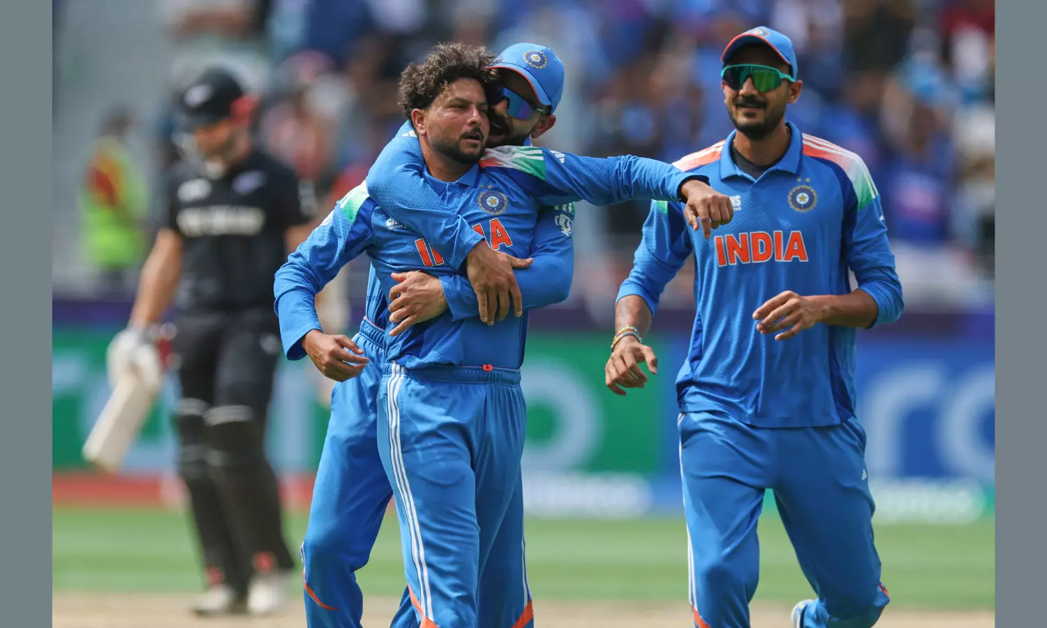 Champions Trophy Final: Kuldeep's twin strike reduces NZ to 103/3 in 21 overs