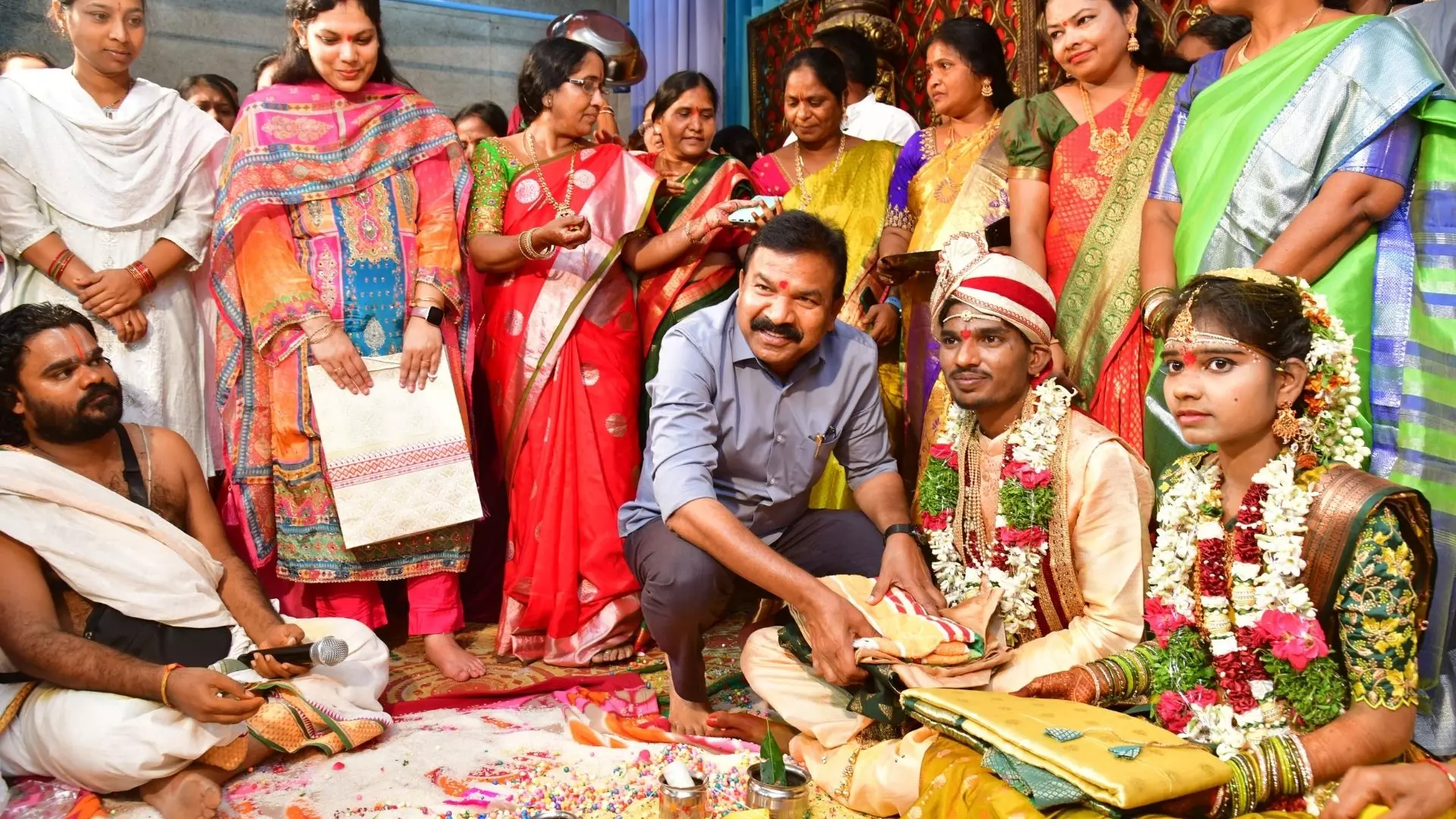 Telangana Govt. Hosts Grand Wedding for Orphan