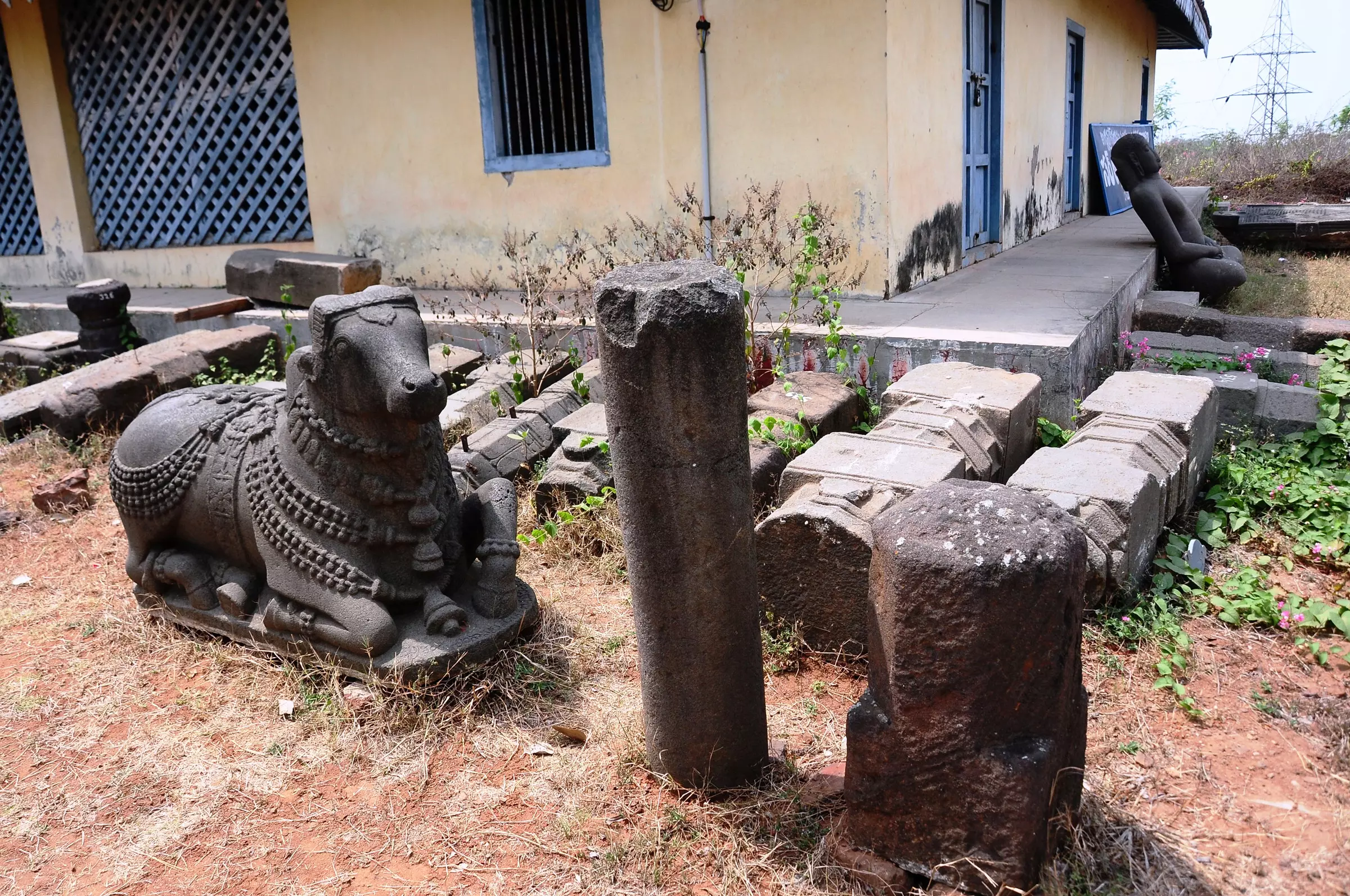 Historical artefacts within Rallabandi Museum deteriorating