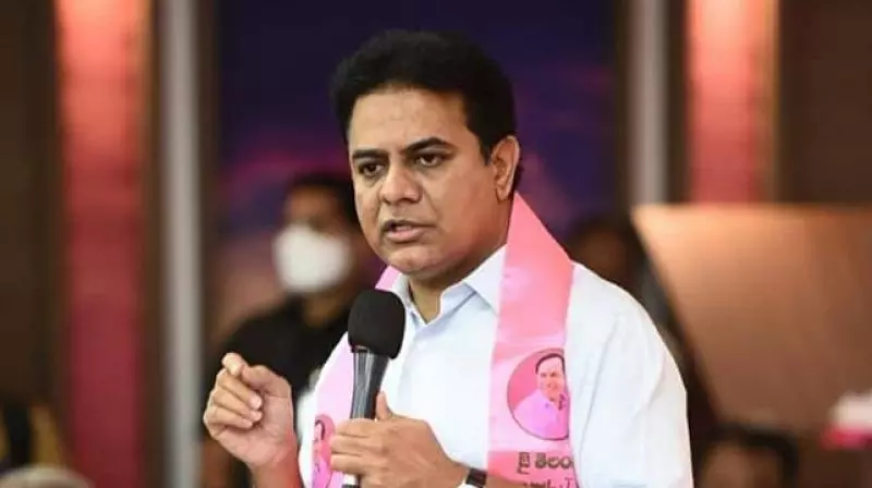 KTR seeks to ramp up heat on Cong