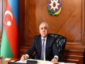 Azerbaijan's Ali Asadov congratulates his Georgian counterpart