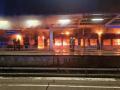 Fire breaks out on train at Ahrensfelde Station in Berlin