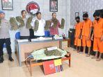 Polisi Tangkap 3 Pemuda Pengedar 10 Kg Ganja, Dari Nagan Raya Hendak Dijual di LangsaÂ