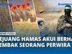 VIDEO Hamas Akui Pejuangnya Berhasil Tembak Seorang Perwira IDF di Jalur Gaza Utara