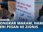 VIDEO Hamas Beri Pesan Kepada Warga Israel Lewat Peti Mati Sandera