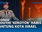 VIDEO Houthi 'Pesta Besar' Usai Bombardir Pusat Strategis Israel