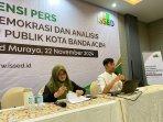 ISSED Rilis Hasil Survei Pilkada Banda Aceh 2024 Terbaru, Begini Hasilnya