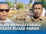 VIDEO - Jalan Utama Destinasi Wisata di Lhokseumawe Seperti Kubangan