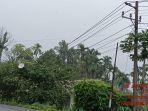 Badai Tumbangkan Tower ke Jaringan Listrik, Sebagian Beutong Nagan Raya Padam, PLN Pacu Perbaikan