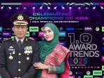 Kapolres Bireuen Terima Penghargaan Inspiring Profesional dan Leadership Award 2024