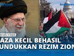 VIDEO Khamenei Sebut Gaza Kecil Behasil Tundukkan Rezim Zionis