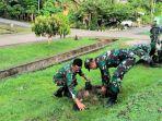 Kodim 0112/Sabang Tanam Pohon di Markas, Bangun Warisan Hijau untuk Generasi Mendatang