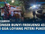 VIDEO Konser Bunyi Frekuensi 432 Hz Meriahkan Desember Kopi Gayo 2024 di Gua Loyang Peteri Pukes