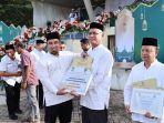 Masjid Babussalam Meunasah Baet Krueng Barona Jaya Juara Lomba Pengelolaan Masjid di Aceh Besar