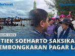 VIDEO Momen Titiek Soeharto Saksikan Langsung Pembongkaran Pagar Laut Tanggerang