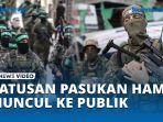 VIDEO Ratusan Pasukan Hamas Muncul ke Publik saat Gencatan Senjata