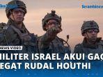 VIDEO - Sirene Meraung di Tel Aviv, Militer Israel Akui Gagal Cegat Serangan Rudal Houthi Yaman