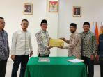 Senat Akademik IAIN Lhokseumawe Serahkan Berkas Tujuh Calon Rektor Periode 2025-2029 ke Rektor