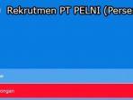 Kesempatan Berkarier di Pelayaran, PT Pelni Buka Lowongan untuk Nakhoda hingga Kepala Kamar Mesin