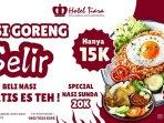 Nasi Goreng Selir Hadir di Kota Meulaboh, Harga Kaki Lima, Rasa Bintang 5