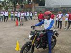 Honda Ajarkan Safety Riding ke Petugas Dealer