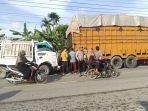 Diduga Microsleep, Sopir Pikap Tabrak Belakang Truk di Jalan Raya Aceh Timur Hingga Meninggal di TKP