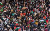 VIDEO: People in New York stage rally in solidarity with Gaza