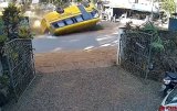 School Bus Flips Over In Kerala, Class 5 Student Crushed Under Wheels