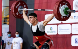 Young Armenian weightlifter Gor Sahakyan wins European gold