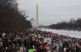 Massive rally held in Washington against Trump