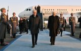 Italian president arrives in Kazakhstan