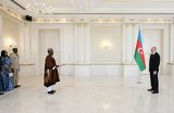 President Ilham Aliyev receives credentials of Guinea's newly appointed ambassador