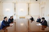 President Ilham Aliyev receives chiefs of Tatneft, KazMunayGas, Uzbekneftegaz (PHOTO)