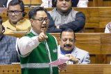 Congress distorting Amit Shah's remarks on Ambedkar: Kiren Rijiju