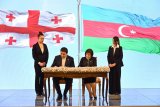 Azerbaijani, Georgian parliaments ink MoU on cooperation