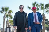 SpaceX launches Starship rocket as Trump and Musk look on