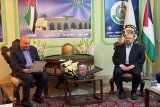 Ghalibaf attends Hamas office to condole Sinwar martyrdom