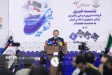 Presser of Iran’s Army Navy Cmdr. Rear Admiral Shahram Irani